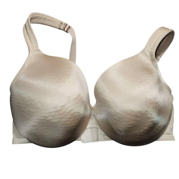 Lane Bryant Cacique Cream Padded Underwire Bra Size 38dd - Picture 1 of 4